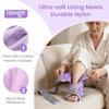 NEWGO Ice Pack Foot Ankle Ice Pack Wrap for Plantar Fasciitis, Foot Surgery Recovery, Hot Cold Therapy Ice Boot Foot for Bunions, Ankle Injury, Swelling, Burning Feet - Purple view 4