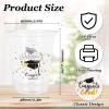 Whaline 2025 Graduation Cups Plastic 12oz Congrats Grad Disposable Cups Party Cups Black Gold Graduation Cup Clear Plastic Glasses for Coffee Juice Hot Cold Drinks Class of 2025 Party Supplies,50Pcs view 2
