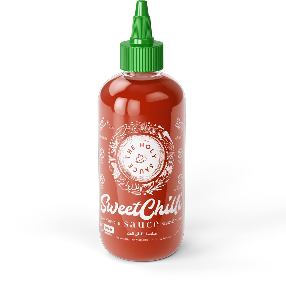 Authentic Thai Sweet Chili Sauce - 300g - Perfect for Spring Rolls, Noodles, and Grilled Meats - Spicy, Sweet, and Savory Flavor