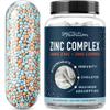 Zinc Supplement Microbeadlets with Copper for Immune Support | Highly Absorbable Zinc Bisglycinate & Orotate with 2mg Chelated Copper + Vitamin B6 | Vegan, Gluten-Free | 60 Capsules (2 Month Supply) view 1