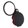 Yiasangly 2pcs 10x Small Pocket Magnify Glass, Foldable Multifunctional Mini Magnifying Glass with 360 Rotating Protective Sheath for Reading, Books, Jewelry, Coins, Science, Hobbies(1.96 inch) view 2