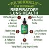 USDA Organic Lung Detox for Smokers and Non Smokers with 6 Top Ingredients. Mullein Leaf, Marshmallow Root, Calendula. Lungs Cleanse for Better Respiratory Health. Liquid Drops Tincture Supplement view 2