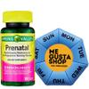 Spring Valley Prenatal Multimineral Health Support Tablets Dietary Supplement, 100 Count Includes Pill Organizer view 1