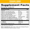 MTN OPS Enduro Nitric Oxide Stim Free Pre Workout | Magnesium Citrate, L Arginine & L Citrulline Caffeine Free Preworkout | 30 Serving Peach Zing view 2
