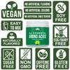 All 9 Essential Amino Acids Powder. Pre + During + Post Workout with EAAs + BCAAs for Energy, Muscle Growth, and Recovery. Non-GMO BCAA and EAA Powders for Men + Women. 3rd Party Tested. Lemon Lime view 2