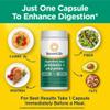 Renew Life Digestive Duo Probiotic and Enzymes Vegetarian Capsules, Probiotic Promotes Digestive Health, Fast-Acting Enzymes Aid Digestion, With Soothing Herbs - 30 Count view 3