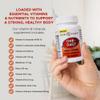 One-Daily Multi-Vitamin Tablet, 200 Count by GeriCare| Adult Multivitamin Supplement for Men & Women | Easy-to-Take Dietary Supplement with Vitamins A, C, D3, B, Calcium| Vitamin & Mineral Complex view 4