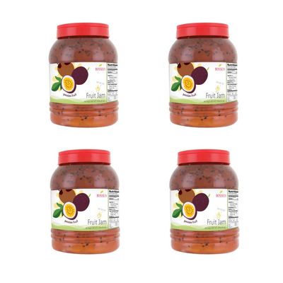 Bossen Fruit Jam/Smoothie Paste (Case (4 bottles), Passion Fruit)