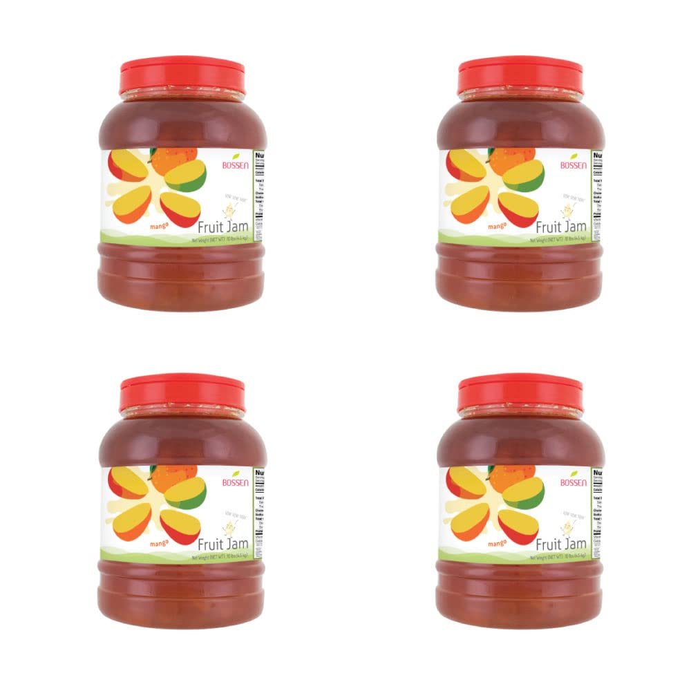 Bossen Fruit Jam/Smoothie Paste (Case (4 bottles), Mango)