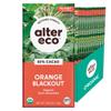 Alter Eco | Chocolate Bars | Pure Dark Cocoa, Fair Trade, Organic, Non-GMO, Gluten Free (12-Pack Orange Blackout) view 1