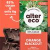 Alter Eco | Dark Chocolate Bars | Pure Dark Cocoa, Fair Trade, Organic, Non-GMO, Gluten Free (6-Pack Orange Blackout) view 3