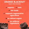 Alter Eco | Dark Chocolate Bars | Pure Dark Cocoa, Fair Trade, Organic, Non-GMO, Gluten Free (6-Pack Orange Blackout) view 4
