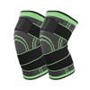1Pair Knee Brace ,Compression Support Knee Sleeve with Adjustable Strap Knee Pad for Pain Relief, Meniscus Tear, Arthritis, ACL, MCL,Suit for Running, Cycling, Tennis, Golf,Basketball (green, S) view 2