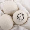 2/4/6pcs Reusable Wool Dryer Balls,Cute Pattern Laundry Washing Fleece Dry Kit Ball for Washing Machine Accessories(6 pcs-no Pattern) view 3