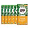 Alter Eco | Dark Chocolate Bars | Pure Dark Cocoa, Fair Trade, Organic, Non-GMO, Gluten Free (6-Pack almond Blackout) view 1
