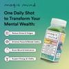 Magic Mind Focus Energy Drink Shots - No Jitters, Stress Relieving, Ashwagandha, Functional Mushrooms, Matcha Green Tea, Vitamin B12, Vitamin C - 2 FL Oz (5 Pack) view 4