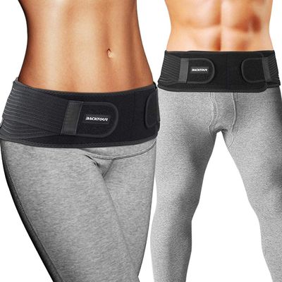 Backtour Si Belt Sacroiliac Belt for Women and Men That Alleviate Sciatic, Pelvic,Lower Back and Leg Pain, Stabilize SI Joint,Breathable Anti-Slip Sacroiliac Hip Brace Fit Hip Size 26" - 32"