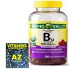 Vitamin B12 Organic Vegetarian Gummies, Metabolism Support with Methylcobalamin by Spring Valley, 500 mcg, 200 Ct (1 Pack) +Better Guide Vitamins Supplements view 1