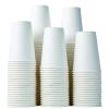 Bsvce 8 oz Paper Cups, 300 Pack - Durable, Leak-Proof, Safe for Hot or Cold Beverages, Paper Coffee Cups, White view 1