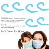 5 Pairs Mask Ear Protector, Silicone Ear Caps for Masks, Soft Reusable Friendly Ear Hook, Silicone Comfortable Pad of Mask Belt for Kids Adults (Light Blue) view 2