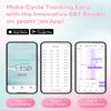 Easy@Home Basal Thermometer for Ovulation Tracking: 1/100th Degree Precision, Dual Mode - Accurate BBT & Fast Read for Fever | 30 Memory Recall, Premom App OCR Scan | EBT-013 view 4