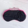 Cute Animal Sleeping Mask Soft Plush Blindfold Cute Rabbit Panda Koala Eye Cover Eyeshade for Kids Teens Girls Women (Flamingo) view 3