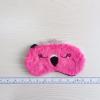 Cute Animal Sleeping Mask Soft Plush Blindfold Cute Rabbit Panda Koala Eye Cover Eyeshade for Kids Teens Girls Women (Flamingo) view 4