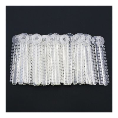 1040Pcs/Bag Dental Orthodontic Ligature Ties Elastic Rubber Bands Clear Color Transparent 1040-15#