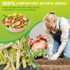32oz Large Paper Bowls - 120 Pack Heavy Duty, Biodegradable & Microwavable - Eco Friendly Bagasse Bowls for Hot Soup, Milk, Cereals, Snacks & Salads view 3