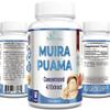 YUMMYVITE Muira Puama Capsules - Concentrated 4:1 Extract, Equivalent to 2200mg per Capsule, 60 Capsules view 1