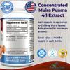 YUMMYVITE Muira Puama Capsules - Concentrated 4:1 Extract, Equivalent to 2200mg per Capsule, 60 Capsules view 2