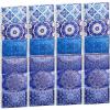 24 Packs Travel Size Tissue Pocket Slim Pack Facial 3 Ply Wallet Size Pocket Tissues for Travel Wedding Party Favors, 6 Styles(Geometric Flower) view 1