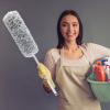 Microfiber Feather Duster Extendable Duster with 100'' Extra Long Stainless Steel Pole and Wire Brush Head, Bendable Head & Long Handle Dusters for Cleaning Ceiling Fan, Blinds, Furniture, Cars view 4