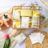 24 Packs Travel Size Tissue Pocket Slim Pack Facial 3 Ply Wallet Size Pocket Tissues for Travel Wedding Party Favors, 6 Styles(Stylish Style) view 4