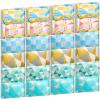 24 Packs Travel Size Tissue Pocket Slim Pack Facial 3 Ply Wallet Size Pocket Tissues for Travel Wedding Party Favors, 6 Styles(Cute Geometric) view 1