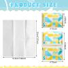 24 Packs Travel Size Tissue Pocket Slim Pack Facial 3 Ply Wallet Size Pocket Tissues for Travel Wedding Party Favors, 6 Styles(Cute Geometric) view 2