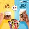 Bevzilla 60 Instant Coffee Powder Sachets(4 Flavours) - 120 Grams | Turkish Hazelnut, Colombian Gold, French Vanilla & English Butterscotch | 15 Sachets Each Flavour| Makes 60 Cups| 100 % Arabica view 4