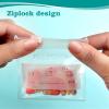 52 Packs Pill Pouches BPA Free Pill Bags 12mil Come with Mark Pen 3 x 2.75 inch Small Zip Bags with Write-on Label Seal Ziplock Pill Pouch for Travel Pill Organizer, Jewelry, Small Craft Pieces view 4