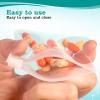 18 Pack Pill Pouch Bags - BPA Free, Transparent, 3 x 2.75 Inch, Reusable, Zipper Pill Pouches for Travel, Medicine, Jewelry, Small Craft Pieces view 2