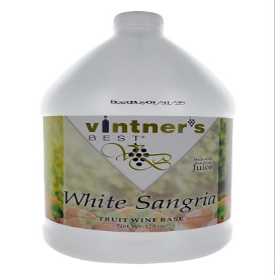 WHITE SANGRIA WINE BASE Vintners Best 128oz White Wine Base - Makes 5 Gallons