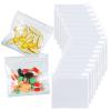 36 Packs Pill Pouch Bags BPA Free Pill Bags 12mil 3 x 2.75 Inch Transparent Small Zip Reusable Drug Bags Seal Zipper Pill Pouches for Travel Medicine Organizer, Jewelry, Small Craft Pieces view 1