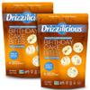 Drizzilicious Mini Flavored Rice Cakes Birthday Cake - Rice Crisps, Healthy Snack for Adults and Kids, Vegan, Gluten Free Snack, Allergen Free, Only 90 Calories Per 21 Pieces - 4 oz (Pack of 2) view 1