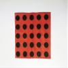 TUIC 2-ply Red and Black Dot Disposable Napkin 13 x 13 Inch Napkins Paper for Party Supplies Cocktail Wedding Birthday Anniversary Halloween Christmas Party Event (40 Pack) view 3
