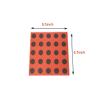TUIC 2-ply Red and Black Dot Disposable Napkin 13 x 13 Inch Napkins Paper for Party Supplies Cocktail Wedding Birthday Anniversary Halloween Christmas Party Event (40 Pack) view 4