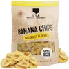 Healthy Banana Chips Dried Slices - Family Pack Bags of Dried Banana Chips Sweetened - Sweet Crispy Crunchy Snacks for Adults & Kids - Dehydrated Bananas Chip - 100% Dry Bananas Fruit Chips (Banana Chips 16 oz.) view 1