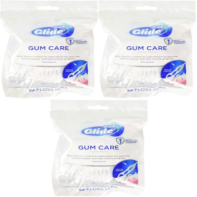 Glide Pro-Health Advanced Floss Picks 30 Ea,30 Count (Pack of 3)