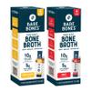 Bare Bones Bone Broth Instant Powdered Beverage Mix, Chicken & Beef, Variety Pack of 8, 4 Chicken & 4 Beef - 15g Sticks, 10g Protein, Keto & Paleo Friendly view 1