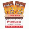 Drizzilicious Mini Flavored Rice Cakes Cookies & Cream - Rice Crisps, Healthy Snack for Adults and Kids, Vegan, Gluten Free Snack, Allergen Free, Only 90 Calories Per 21 Pieces - 4 oz (Pack of 2) view 3