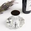 EcoQuality Disposable Plastic 5.5oz Kiddush Cups and Plates Set - Silver Like Coated Cup and Tatz Saucer Set, Heavy Duty, Silverware for Wine, Weddings, Passover Seder, Shabbat, Brit, Kosher (5) view 3