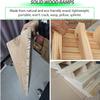 Bsetain Front Door Curb Ramp Wooden, Barrier Free Slope Pad for Kids/Elderly/Disabled - Stairs Step Transition Ramp (Size : 60x90x10cm/23.6x35.4x4in) view 3